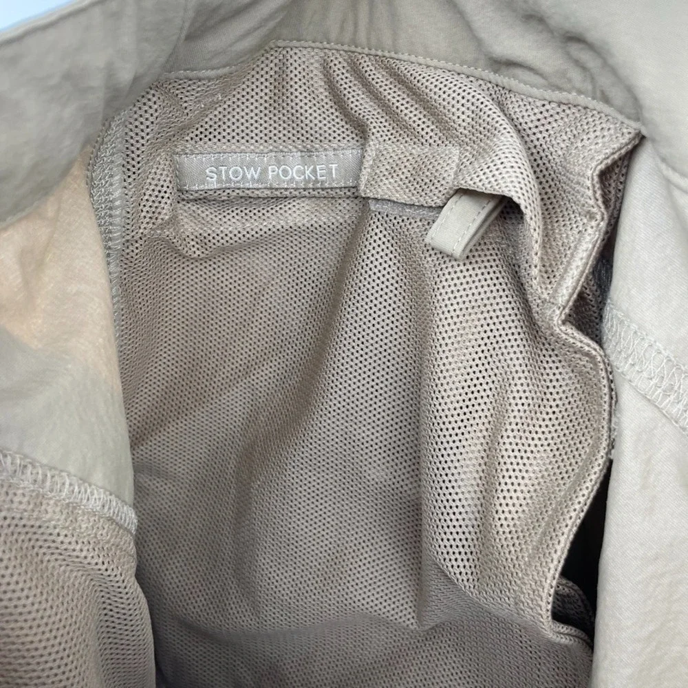 North Face Women's Convertible Pants Size 16 Beige‎ Hiking Drawstring Nylon